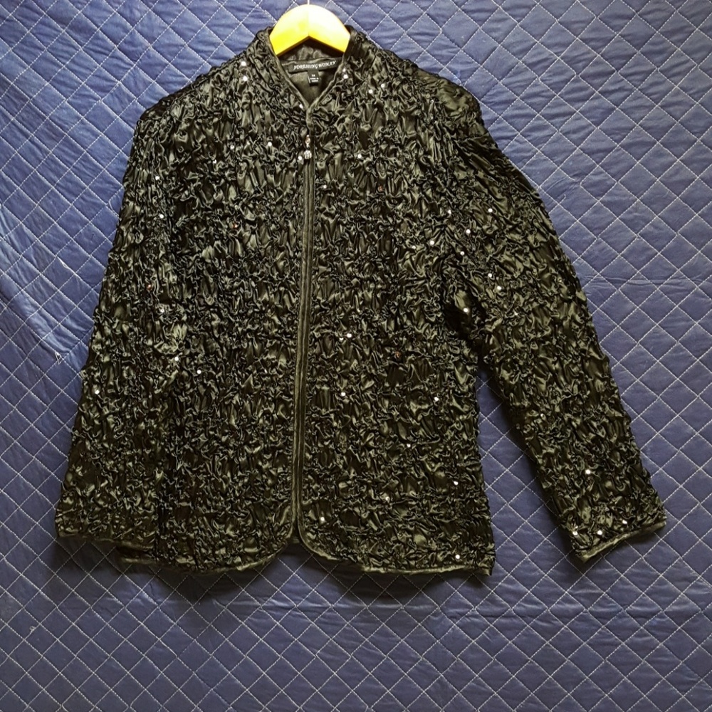 A Dressing Woman:Sequin Jacket. NWOT